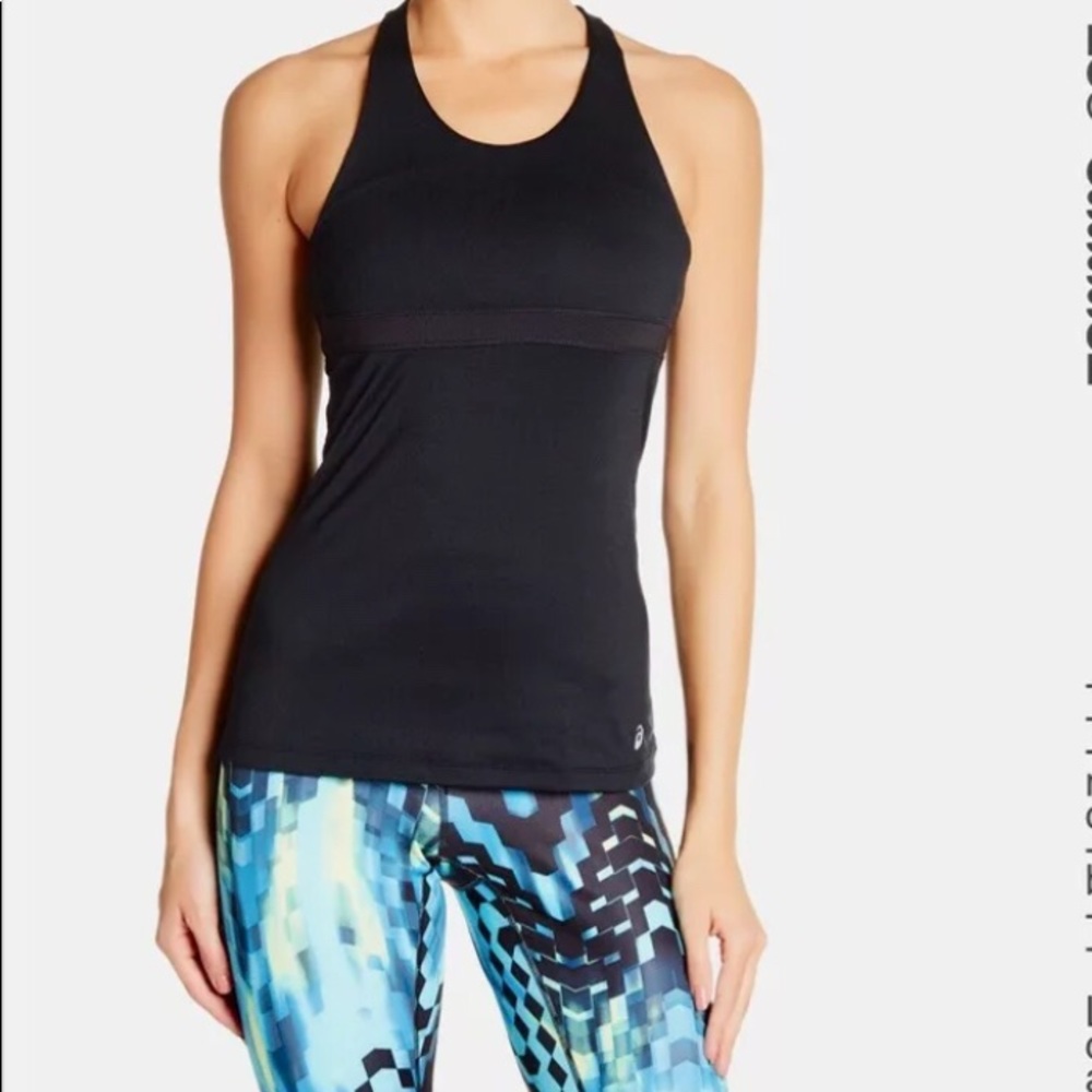 ASICS Black Performance Bra Tank Top Athleisure